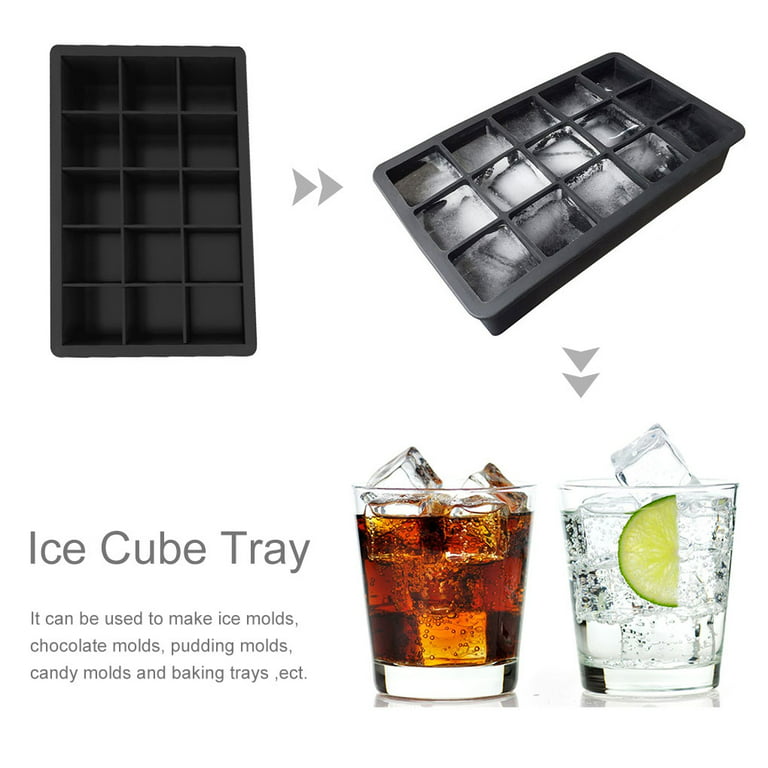 15 Ice Bricks Maker With Lid Cover