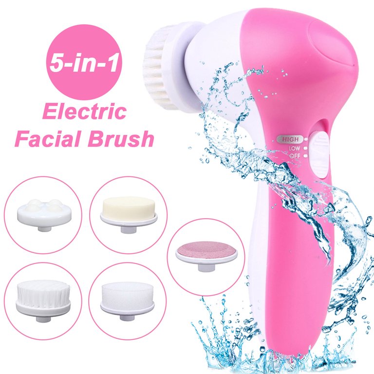 5in1 Multi-Function Facial Electric Massaging & Cleansing Brush