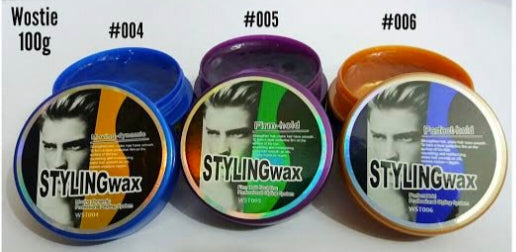 Hair Wax & Styling Gel with Comb Set