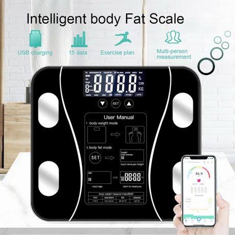 Smart Wireless Digital Body Weight & BMI Scale