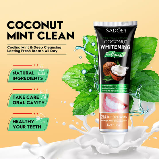 Coconut Whitening Toothpaste