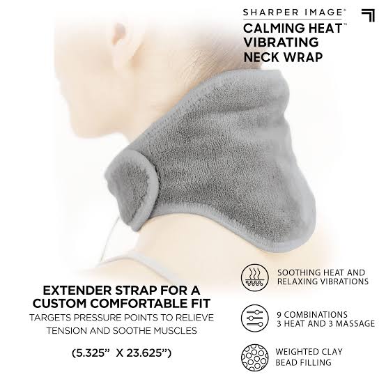Calming Heat Massaging Neck Wrap