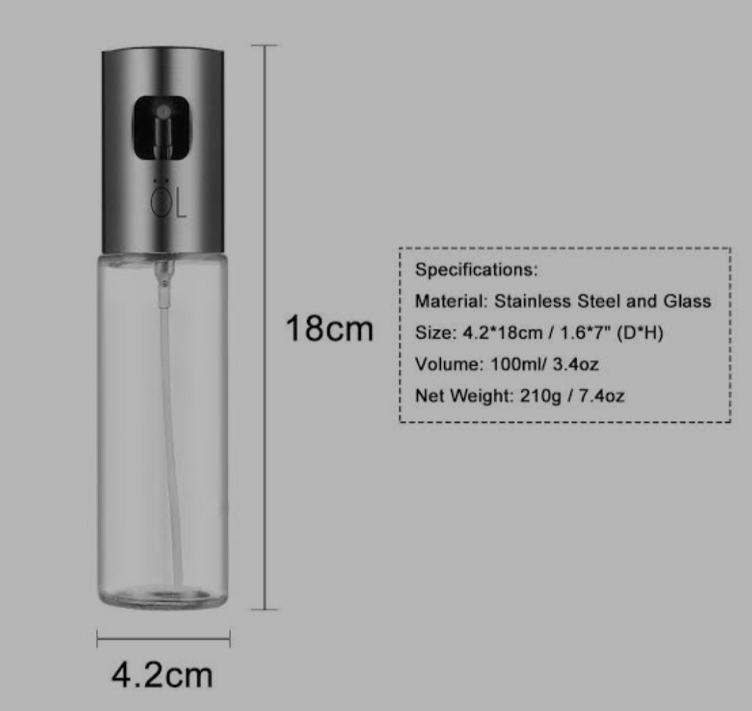 Glass Oil Sprayer Bottle